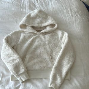 Banana Republic Cropped Sherpa Sweater